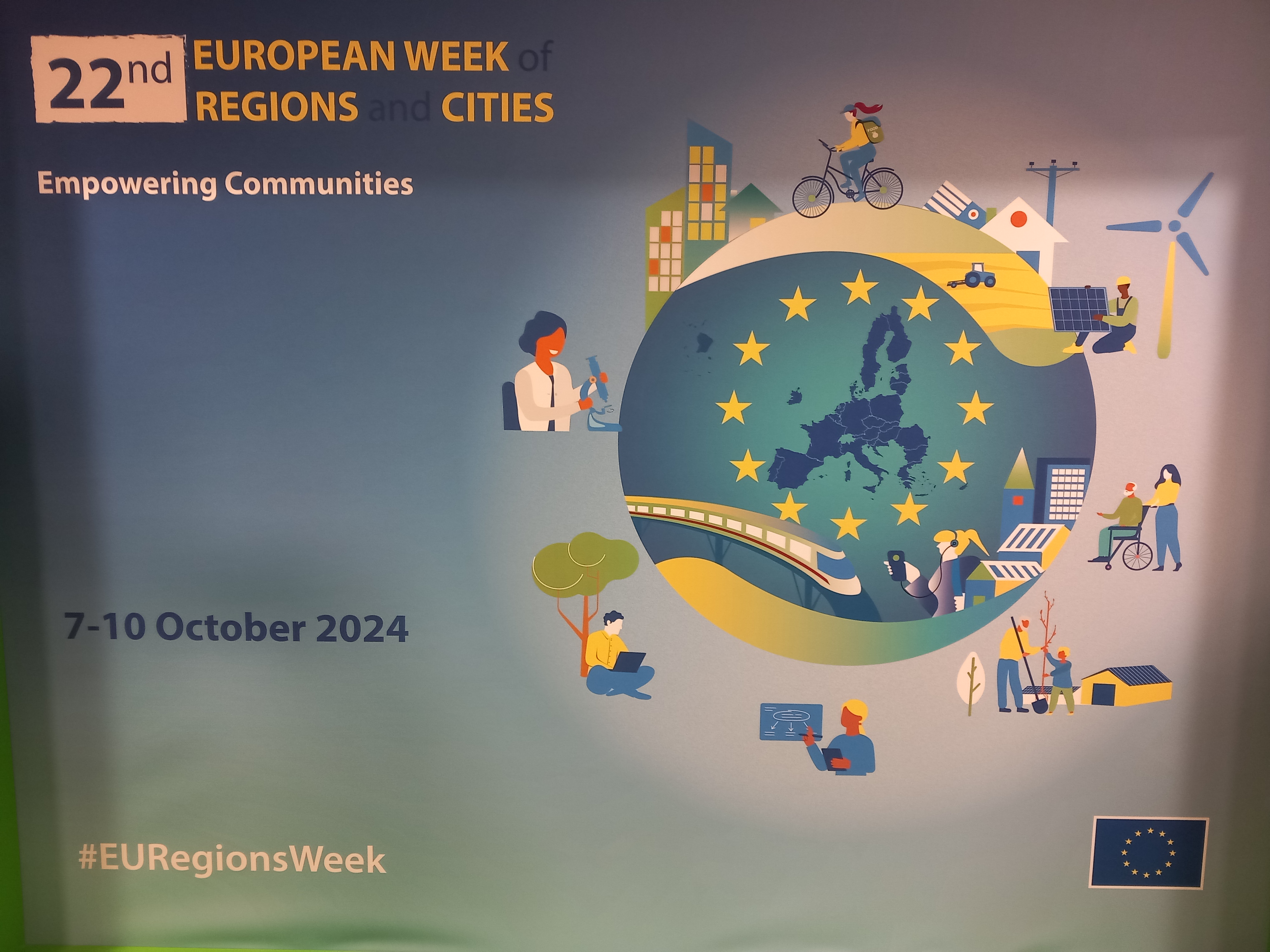 Ilustracja do informacji: Europejski Tydzień Regionów i Miast w Brukseli